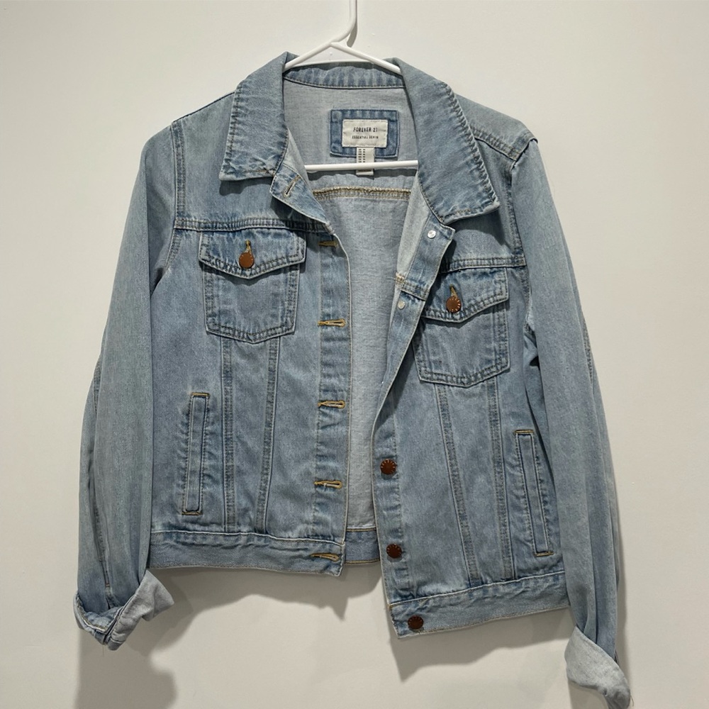 F21 denim jacket
